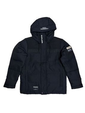 FINGERCROXX Down Fill Winter Designer Puffer Parka Jacket Coat Mens Small